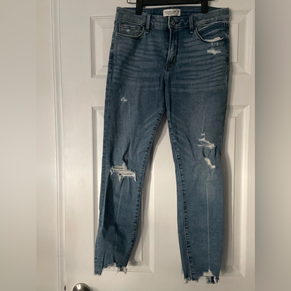 Abercrombie & Fitch super skinny ankle jeans size 6R